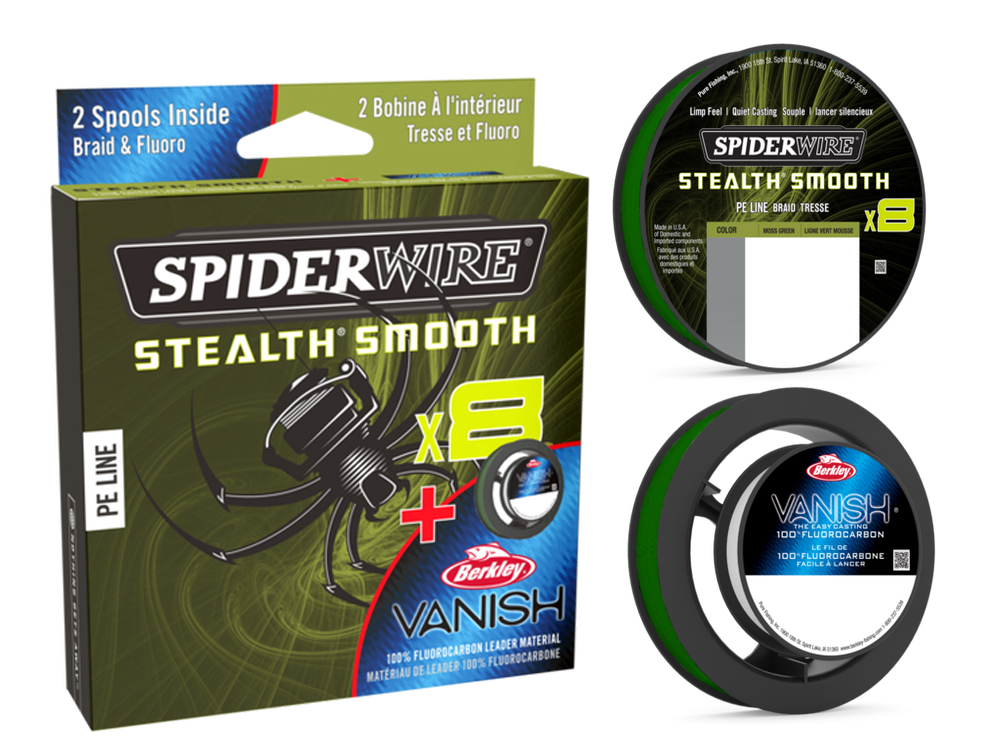 Lenza Trecciata Spiderwire Stealth Smooth8 &ndash; PE Fibers, Casting Silenzioso