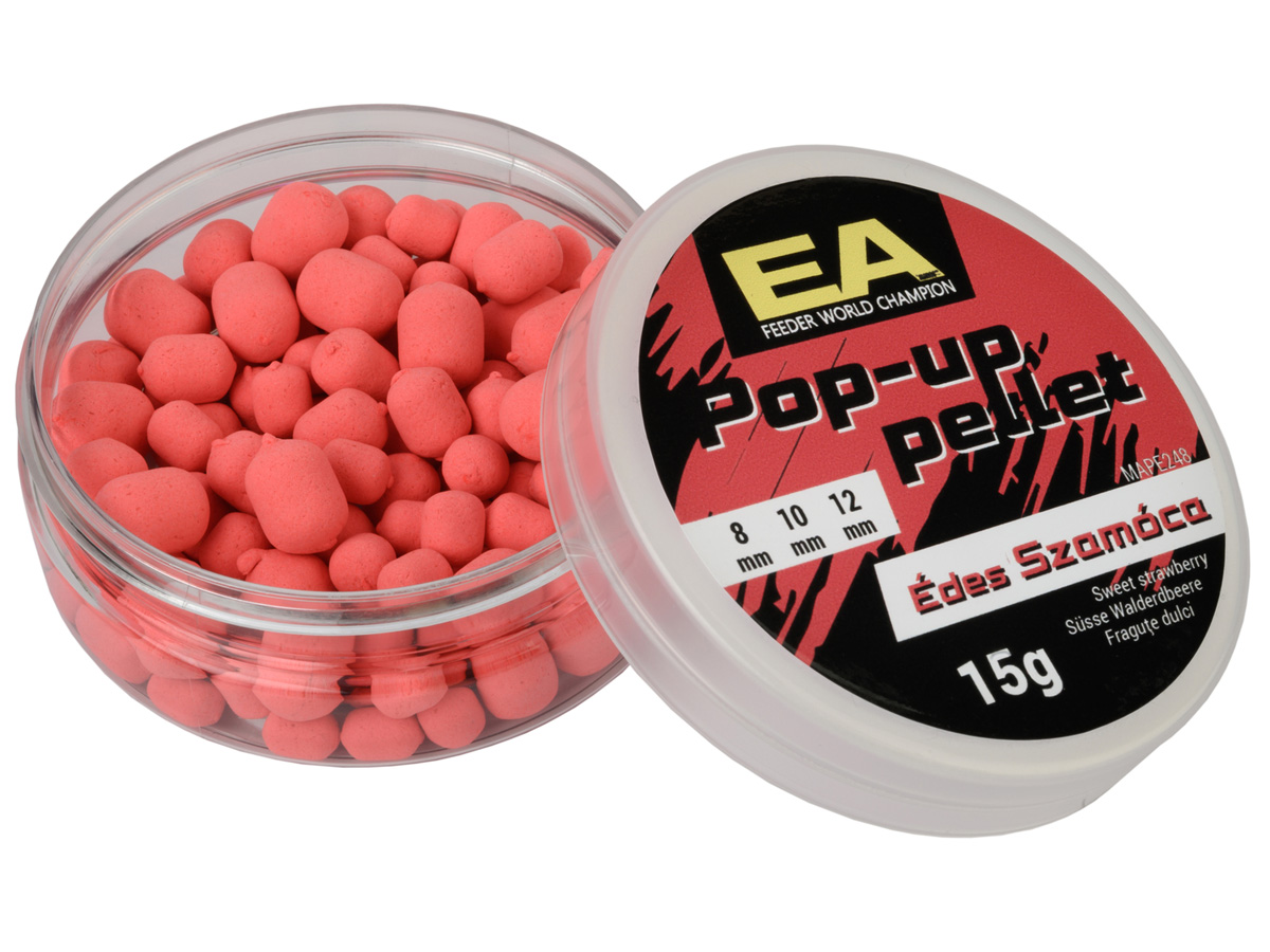 Pop-Up Hi Viz Vermi Rosa 10mm Per Carpa - Esca Galleggiante Fluorescente - 35 Pezzi