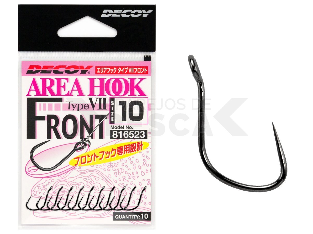 Decoy Anzuelos AH-7 Area Hook Type VII Front - Anzuelos para señuelos -  Tienda de Pesca APAREJOSDEPESCA