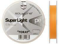 Trenzado Toray Salt Line Super Light PE 150m #0.2 4.5lb 0.074mm