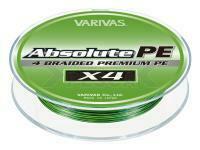 Trenzado Varivas Absolute PE X4 150m #0.6 10lb