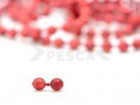 FutureFly Bead Chain Eyes 2 mm - Mat Metallic Red