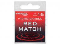 Anzuelos Drennan Red Match Micro Barbed - #18
