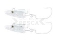 Westin Magic Minnow Weedless Jig Spare Head 34g - For Body 12cm - Silver #2/0 2pcs