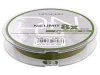 Trenzado Dragon No Limit 8X-Braid Camo Green 150m - 0.08mm