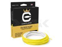 Línea Cortland Competition Series FO-Tech Floating | White/Yellow | 130ft | WF7/8F