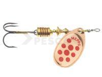 Cucharilla giratoria Mepps Aglia Decorees Copper / Red Dots - #1 | 3.5g