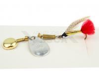 Cucharilla giratoria Mepps Aglia Streamepps #00 | 0.9g - Silver