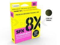 Sufix SFX 8 Carrier Braid Lo-Vis Green 135m 0.185mm