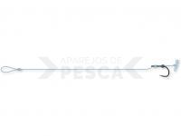 Leaders DAM Detek Method Barbless Push Stop Rigs #12 | 0.22mm | 10cm | 3.2kg | 7lb | 8pcs