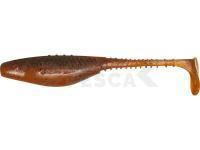 Vinilo Dragon Belly Fish Pro  6cm -  Carrot/Mot.Oil - Red/Black glitter