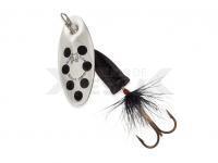 Cucharilla giratoria Blue Fox Vibrax Bullet Fly #3 | 11g - Silver / Black