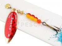 Cucharilla giratoria Mepps Aglia Long Redbo #3 | 11.5g - Copper