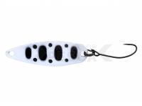 Señuelo Illex Native Spoon 35mm 2.5g - White & Black Yamame