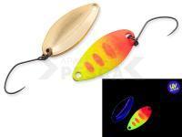 Cucharilla ondulante para trucha Nories Masukuroto Sofia 1.6g 25mm - #101 (Release Yamame)