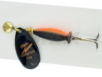 Cucharilla giratoria Mepps Aglia LongCast #3 12g - Black / Orange