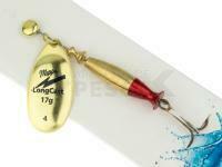 Cucharilla giratoria Mepps Aglia LongCast #4 17g - Gold / Red