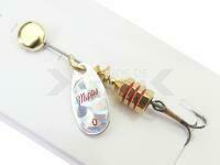 Cucharilla giratoria Mepps Comet Rainbo Silver #0 2g