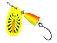 Cucharilla giratoria BlueFox Vibrax Fluorescent Single Barbless #2 | 6g - FT