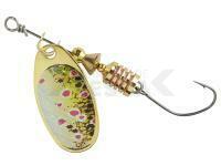 Cucharilla giratoria Colonel Spinner with single hook 4g - Brown Trout