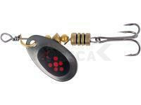 Señuelo X-Fish Dark Side #1 2.5g - Nikel black orange