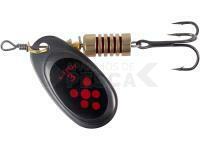 Señuelo X-Fish Dark Side #3 6g - Nikel black orange