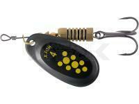 Señuelo X-Fish Dark Side #4 9.5g - Nikel black lime