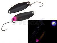 Cucharilla ondulante para trucha Nories Masukuroto 2.0g - #013 (Black Pinky)