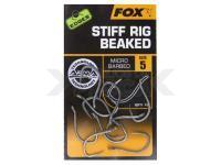 FOX Anzuelos Carp EDGES Stiff Rig Beaked