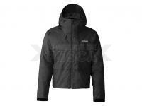 Chaqueta Shimano Durast Warm Short Rain Jacket Black - XL
