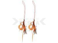 Señuelo Mar Savage Gear Cuttle Eye Skirts M #12 - Orange Glow