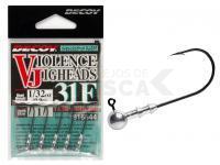 Cabezas plomadas Decoy VJ-31F Violence Jighead - #2  1.4g