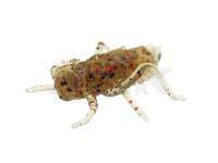 Vinilo Fishup Dragonfly 0.75 - 045 Green Pumpkin/Red & Black