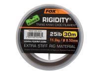 FOX Monofilamentos EDGES Rigidity Trans Khaki