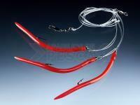 Balzer 71 Grad Nord Cod And Coalfish Rig 130cm dark red - 3 x 5/0