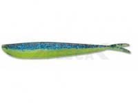 Vinilo Lunker City Fin-S Fish 4" - #03 Blue Chartreuse (ekono)