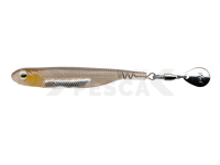 Señuelos Fish Arrow Flash-J Spin Elastomer 3" 75mm - #01 Wakasagi / Silver
