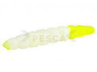 Vinilos FishUp Morio Crawfish Trout Series 1.2 inch | 31 mm - 131 White / Hot Chartreuse
