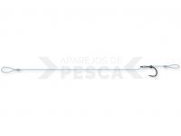 Leaders DAM Detek Method Barbless Hair Rigs #14 | 0.22mm | 10cm | 3.2kg | 7lb | 8pcs