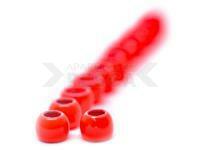 FutureFly Brass Beads 4 mm - FL. Red