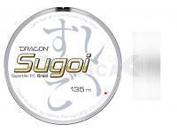 Trenzado Dragon Sugoi Superthin P.E. Braid White 135m 0.061mm