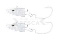 Westin Magic Minnow Weedless Jig Spare Head 19g - For Body 10cm - Silver #1/0 2pcs