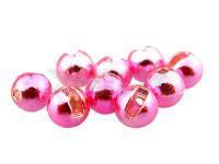 Tungsten Beads Slotted Beads - Light Metallic Pink 2.4mm