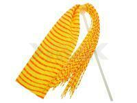 Wapsi Barred Round Rubber Medium - Yellow / Orange-Red