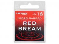 Anzuelos Drennan Red Bream Micro Barbed - #16