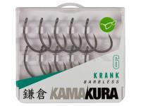 Korda Anzuelos Kamakura Krank Barbless