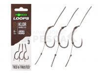 Anzuelos Korda Loop Rigs Klor Barbless #8B 30lb 13kg 3pcs
