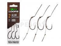 Anzuelos Korda Loop Rigs Klor Micro Barbed #2 50lb 22kg 3pcs