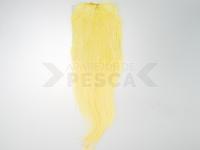 Hareline Dubbin Flat Wing Saddles - #383 UV2 Pastel Yellow