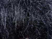 Hareline Dubbin Ripple Ice Hair 4 Inch - #11 Black